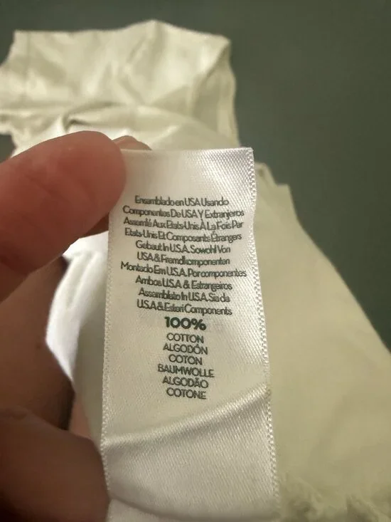 MOTHER The Cropped Itty Bitty Goodie Tee- White/Red/Green Rose- Little Bud- M - Picture 9 of 10